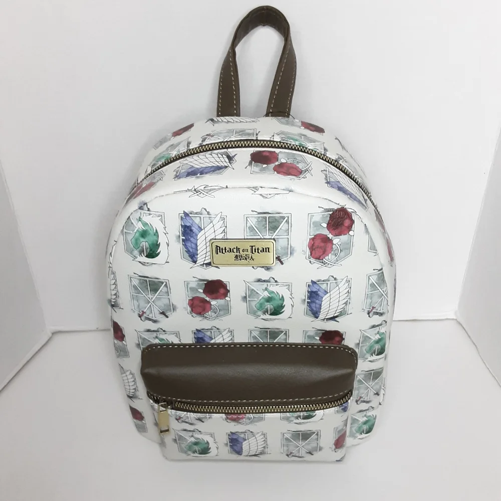 Attack On Titan Regiment Crests Mini Backpack NWT - Picture 6 of 8
